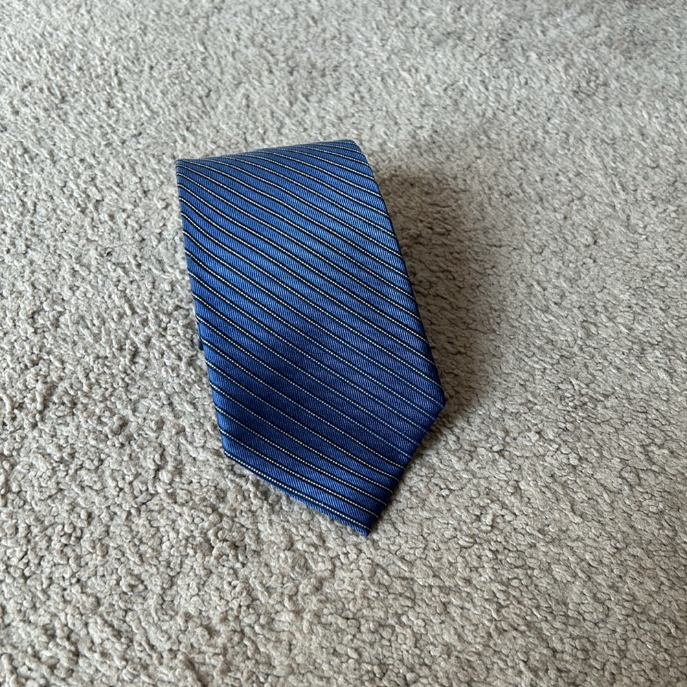 Medona Blue Stripped Tie